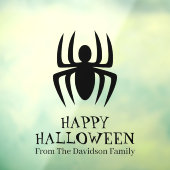 Halloween-Textidekoration Fensteraufkleber (Blatt 3)