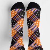 Halloween-Texturen Socken (Oben)
