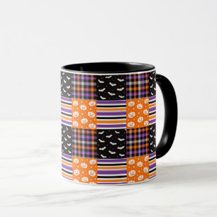 Halloween-Texturen Tasse