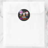 Halloween Thanksgivi Runder Aufkleber (Tasche)
