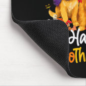Halloween Thanksgiving Christmas Golden Retriever  Mousepad (Ecke)