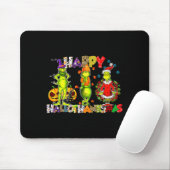 Halloween Thanksgiving Christmas, Happy Hallo Than Mousepad (Mit Mouse)