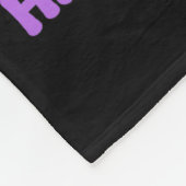 Halloween Thanksgiving Christmas Happy Hallothanks Fleecedecke (Ecke)