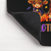Halloween Thanksgiving Christmas Happy Hallothanks Mousepad (Ecke)