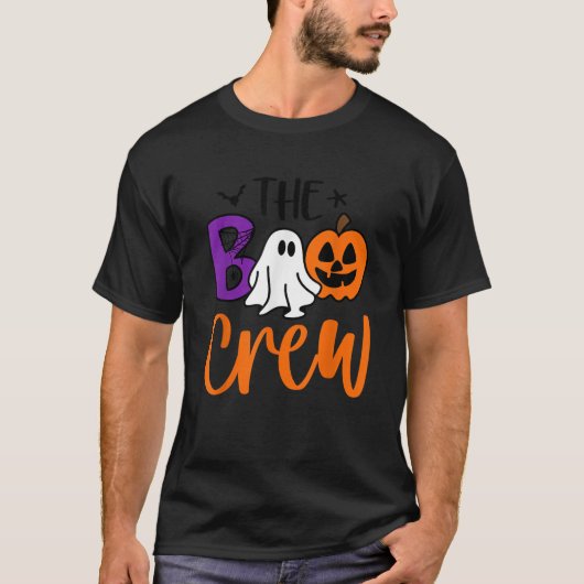 Halloween The Boo Crew for Kids Adults Trick oder T-Shirt (Vorderseite)