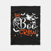 Halloween The Boo Crew - Fun Soky Witch, Cat, Bat  Fleecedecke (Vorderseite)