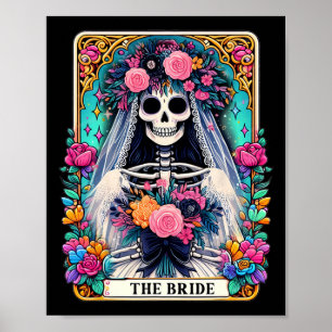 Halloween The Bridge Tarot Card Mystical Boho Bych Poster