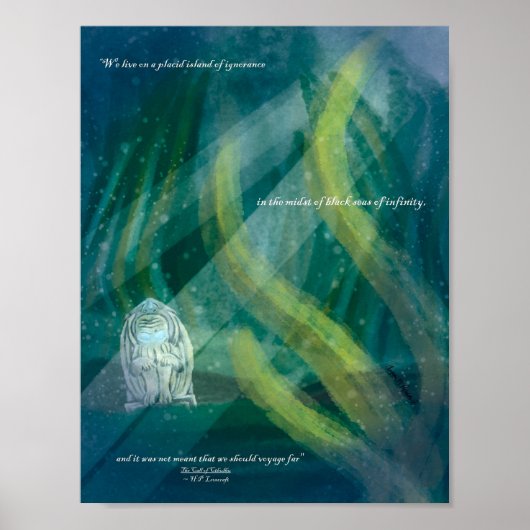 Halloween The Call of Cthulhu Kunstprint  Poster (Vorne)