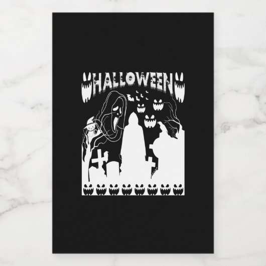 Halloween The Children Of The Night Lebensmitteletikett (Einzelnes Label)