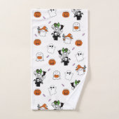 Halloween-Thema Badhandtuch Set (Handtuch)