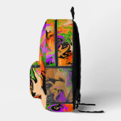 Halloween-Thema Bedruckter Rucksack (Rechts)