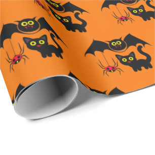 Halloween-Thema Geschenkpapier