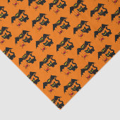 Halloween-Thema Seidenpapier (Ausschnitt)