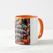 Halloween-Thema Tasse (VorderseiteRechts)