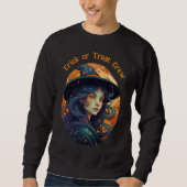 Halloween-Thema - Trick oder Treat-Crew Sweatshirt (Vorderseite)