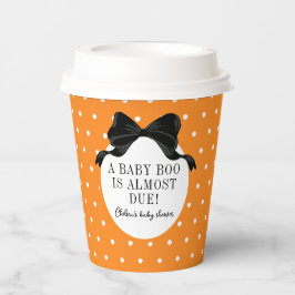 Halloween Theme Baby Boo Dusche Pappbecher