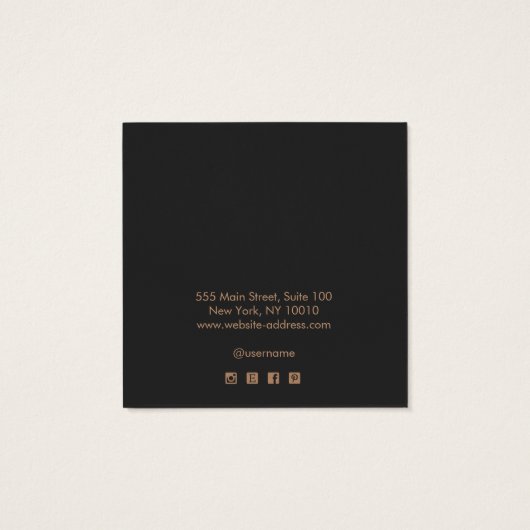 Halloween Theme Bat Stuhl Earring Display Card (Rückseite)