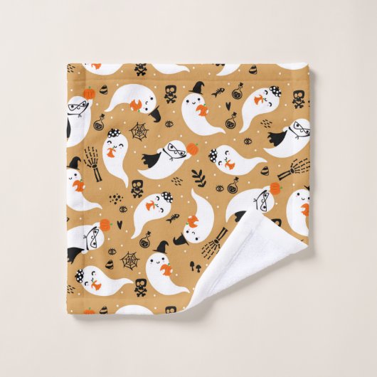 Halloween Theme Bath Set (Waschlappen)