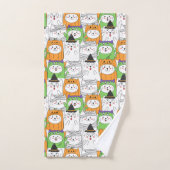 Halloween Theme Bath Set (Handtuch)