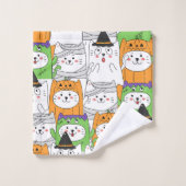 Halloween Theme Bath Set (Waschlappen)