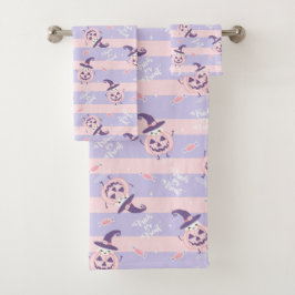 Halloween Theme Bath Set