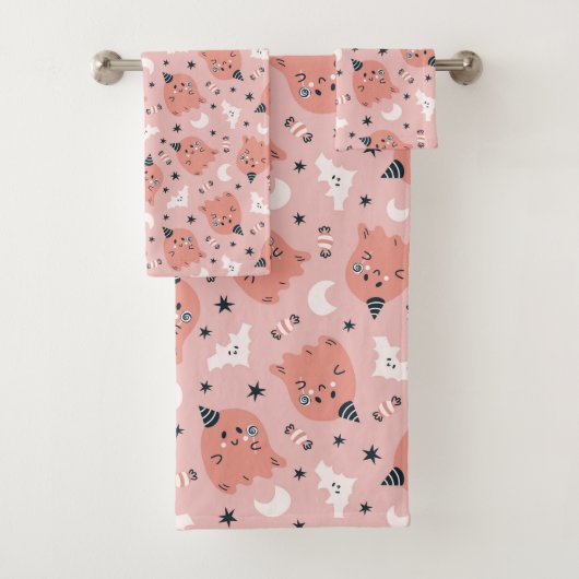 Halloween Theme Bath Set (Insitu)