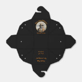 Halloween Theme - Beängstigende lächelnde Strohhal Geschenkschachtel (Ungefaltet)