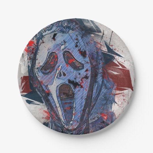 Halloween Theme Ghost Pappteller (Vorderseite)