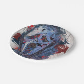 Halloween Theme Ghost Pappteller (Schrägansicht)