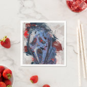 Halloween Theme Ghost Serviette (Beispiel)