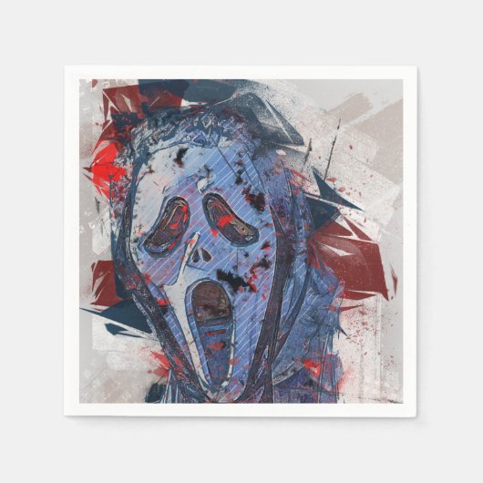 Halloween Theme Ghost Serviette (Vorderseite)