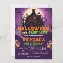 Halloween Theme Kindergeburtstag Party