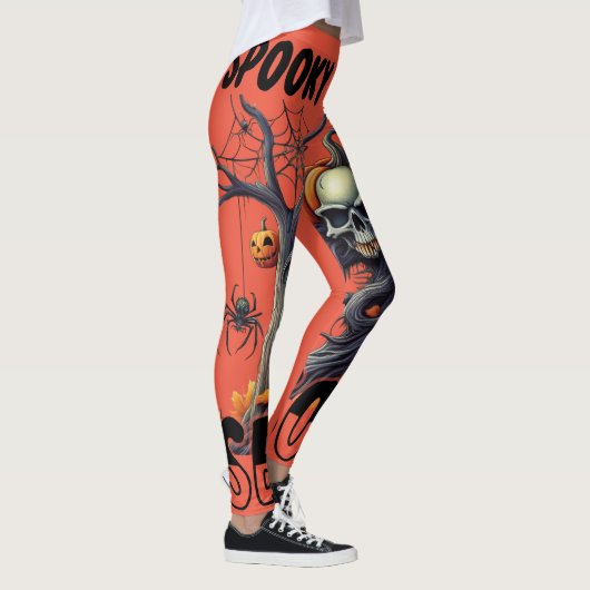 Halloween Theme Leggings (Rechts)