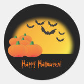 Halloween Theme Sticker - Anpassen! (Vorderseite)