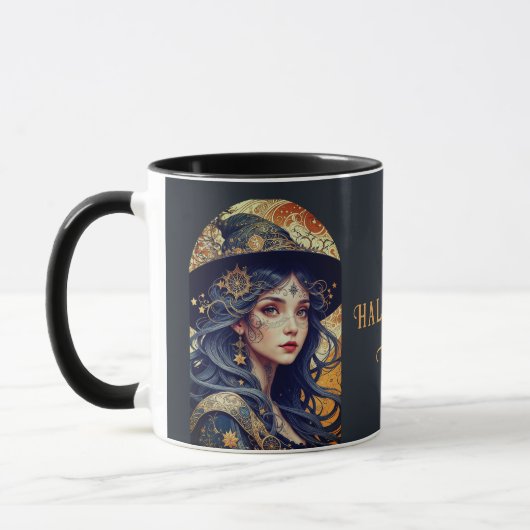 Halloween Theme - Tattooed Hexe Tasse (Links)