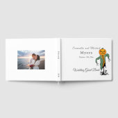 Halloween Theme Wedding Gästebuch mit FOTO (Voll)