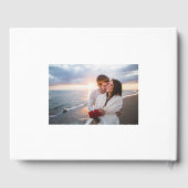 Halloween Theme Wedding Gästebuch mit FOTO (Rückseite)