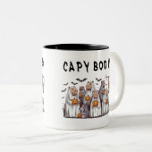 Halloween Themed Capybara Tasse (VorderseiteRechts)
