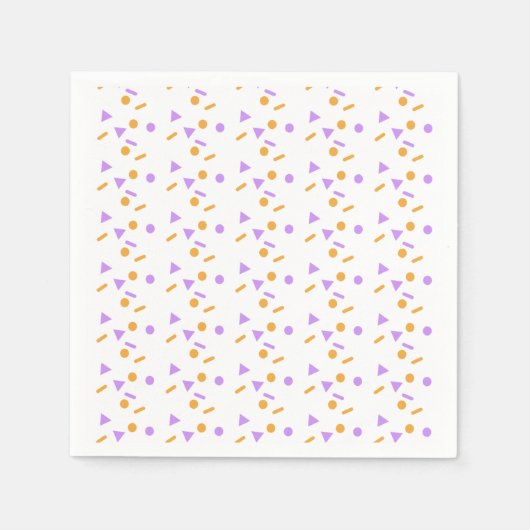 Halloween Themed Confetti Sprinkles | LILA Serviette (Vorderseite)