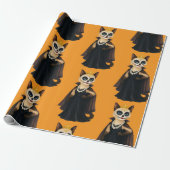 Halloween themed for Siamese Cat lovers Geschenkpapier (Ungerollt)