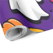 Halloween Themed Geschenkpapier (Rolleneckpunkt)