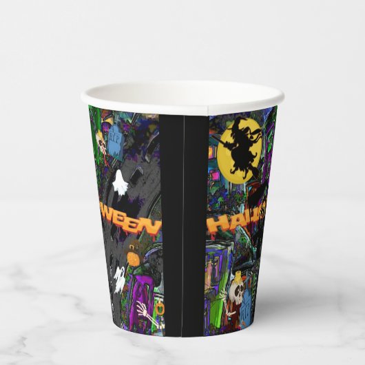 Halloween Themed Pappbecher (Rechts)