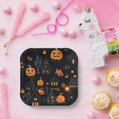 Halloween Themed Pappteller (Party)