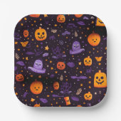 Halloween Themed Pappteller (Vorderseite)
