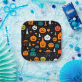 Halloween Themed Pappteller (Party)