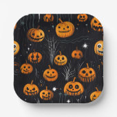 Halloween Themed Pappteller (Vorderseite)