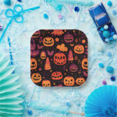 Halloween Themed Pappteller (Party)