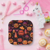 Halloween Themed Pappteller (Party)