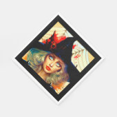 Halloween Themed Party Zubehör Serviette (Ecke)