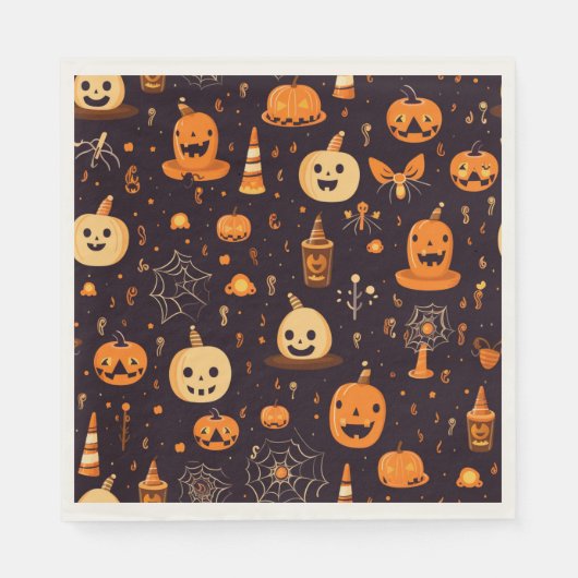 Halloween Themed Serviette (Vorderseite)